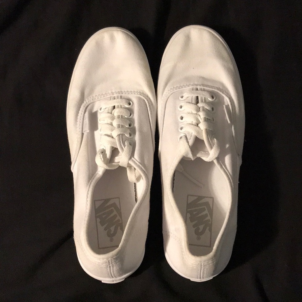 Classic white vans